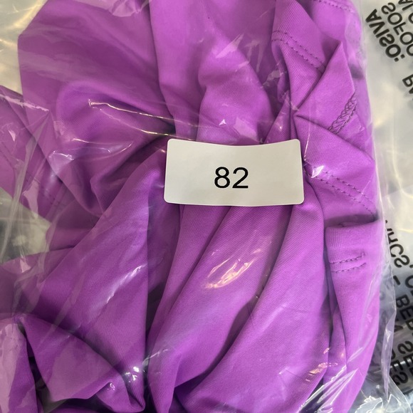 Judy‎ P Scoop Neck Tee 3/4 Sleeve Top Blouse Stretch Pink Womens Medium NWT - Picture 10 of 10